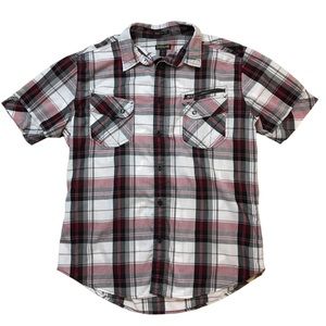 Helix Button-up Shirt, short sleeve, Large